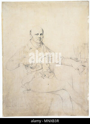 . John Russell, Sesto Duca di Bedford. Disegno di grafite, 15 5/16 x 11 7/16 in. (38,9 x 29,1 cm). 1815. Jean Auguste Dominique Ingres (1780-1867) nomi alternativi Jean-Auguste Dominique Ingres; Dominique Ingres; Jean Auguste Dominique Ingres; Ingres Descrizione pittore francese, politico e il violinista Data di nascita e morte 29 Agosto 1780 14 gennaio 1867 Luogo di nascita e morte Montauban Paris Posizione Lavoro Parigi, Roma Firenze competente controllo : Q23380 VIAF: 76327826 ISNI: 0000 0001 2140 0757 ULAN: 500028037 LCCN: N81047807 NLA: 35222301 WorldCat 709 Jean Auguste Dominique Ingres Foto Stock