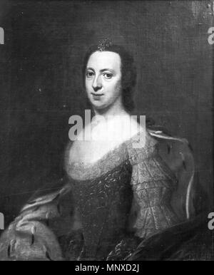 . Français : Sophie Charlotte de Schleswig-Holstein-Sonderbourg-Beck (1722-1763) épouse de Georges Louis de Holstein-Gottorp . Il XVIII secolo. 1133 Sophie Charlotte de Schleswig-Holstein-Sonderbourg-Beck Foto Stock