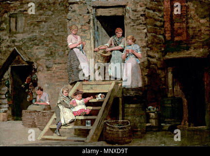 . Olio su tela . tra circa 1881 e circa 1882. Winslow Homer (1836-1910) nomi alternativi Homer; w. omero; homer w. Descrizione pittore americano Data di nascita e morte 24 Febbraio 1836 29 Settembre 1910 Luogo di nascita e morte Boston Prouts collo, Maine posizione di lavoro New York, Philadelphia, Maine (USA) Autorità di controllo : Q344838 VIAF: 15044075 ISNI: 0000 0001 0872 7050 ULAN: 500019202 LCCN: N79023170 NLA: 35204236 WorldCat 1134 Sparrow Hall di Winslow Homer, c1881-82 Foto Stock