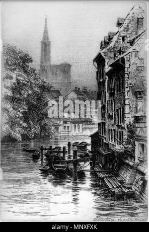 . Français : Strasburgo, La Petite Venise (sic) - gravure de Charles Pinet (19,5 x 28 cm) . 7 dicembre 2013, 19:58:29. Charles Pinet (1867-1932) nomi alternativi Charles F. Pinet Descrizione pittore francese Data di nascita e morte 22 Gennaio 1867 10 agosto 1932 Luogo di nascita e morte di Parigi, Francia Parigi, Francia sede di lavoro Paesi Bassi (1900 - 1925); Haarlem (1900 - 1925) Autorità di controllo : Q2960017 VIAF: 220256210 SUDOC: RKD 111639557: 95906 1146 Strasburgo - La Petite Venise (sic) Foto Stock