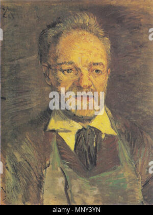 1224 Van Gogh - Bildnis Père Tanguy Foto Stock