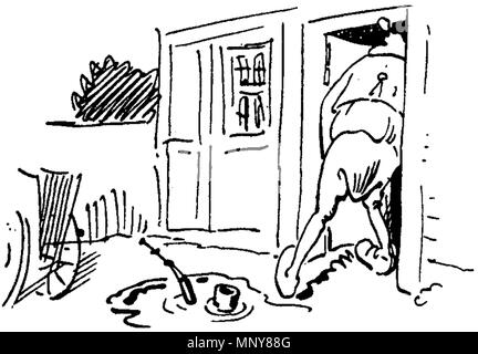 . Deutsch: aus 'Der Haarbeutel' von Wilhelm Busch. 1878. Wilhelm Busch (1832-1908) Descrizione disegnatore tedesco, pittore e poeta Data di nascita e morte 15 Aprile 1832 9 gennaio 1908 Luogo di nascita e morte Wiedensahl Mechtshausen sede di lavoro Monaco di Baviera, Francoforte, Wiedensahl competente controllo : Q109540 VIAF: 22139423 ISNI: 0000 0001 0877 704X ULAN: 500026717 LCCN: N79133995 NLA: 35024197 WorldCat 1247 W Busch Der Haarbeutel 35 Foto Stock