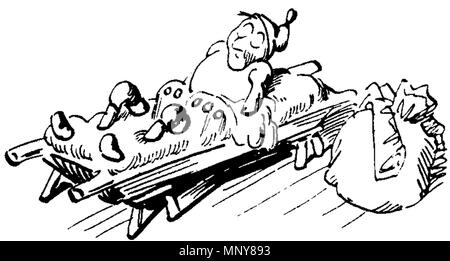 . Deutsch: aus 'Der Haarbeutel' von Wilhelm Busch . Il 9 giugno 2005. Wilhelm Busch (1832-1908) Descrizione disegnatore tedesco, pittore e poeta Data di nascita e morte 15 Aprile 1832 9 gennaio 1908 Luogo di nascita e morte Wiedensahl Mechtshausen sede di lavoro Monaco di Baviera, Francoforte, Wiedensahl competente controllo : Q109540 VIAF: 22139423 ISNI: 0000 0001 0877 704X ULAN: 500026717 LCCN: N79133995 NLA: 35024197 WorldCat 1247 W Busch Der Haarbeutel 38 Foto Stock