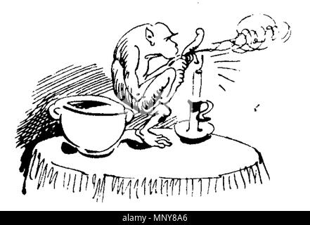 . Deutsch: aus 'Der Haarbeutel' von Wilhelm Busch. 1878. Wilhelm Busch (1832-1908) Descrizione disegnatore tedesco, pittore e poeta Data di nascita e morte 15 Aprile 1832 9 gennaio 1908 Luogo di nascita e morte Wiedensahl Mechtshausen sede di lavoro Monaco di Baviera, Francoforte, Wiedensahl competente controllo : Q109540 VIAF: 22139423 ISNI: 0000 0001 0877 704X ULAN: 500026717 LCCN: N79133995 NLA: 35024197 WorldCat 1247 W Busch Der Haarbeutel 65 Foto Stock
