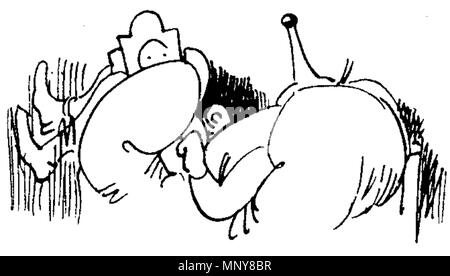 . Deutsch: aus 'Der Haarbeutel' von Wilhelm Busch. 1878. Wilhelm Busch (1832-1908) Descrizione disegnatore tedesco, pittore e poeta Data di nascita e morte 15 Aprile 1832 9 gennaio 1908 Luogo di nascita e morte Wiedensahl Mechtshausen sede di lavoro Monaco di Baviera, Francoforte, Wiedensahl competente controllo : Q109540 VIAF: 22139423 ISNI: 0000 0001 0877 704X ULAN: 500026717 LCCN: N79133995 NLA: 35024197 WorldCat 1247 W Busch Der Haarbeutel 8h. Foto Stock