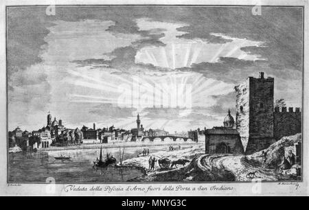 . Firenze . 1744. Giuseppe Zocchi (1711-1767) nomi alternativi Giuseppe Zocchi; Zocchi; Zochi; Zocchi fiorentino Descrizione italiano pittore e incisore, Data di nascita e morte 1711 22 Giugno 1767 Luogo di nascita e morte Firenze Firenze sede di lavoro Firenze competente controllo : Q1528741 VIAF: 51926226 ISNI: 0000 0000 6631 3705 ULAN: 500017014 LCCN: N50015007 NLA: 35627776 WorldCat 1284 Zocchi, ville 09 pescaia di Santa rosa Foto Stock