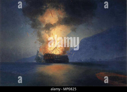 . Inglese: materiale e dimensioni: Olio su tela, 67 x 96,5 cm . 1900. Ivan Aivazovsky (1817-1900) nomi alternativi Russo: Иван Константинович Айвазовский (Ivan Konstantinovič Ajvazovskij): armena Հովհաննես Այվազովսկի Descrizione Armenian-Russian pittore marino Data di nascita e morte 17 luglio 1817 (nel calendario giuliano) 19 aprile 1900 (nel calendario giuliano) Luogo di nascita e morte Teodosia Teodosia sede di lavoro Italia, Russia, Turchia competente controllo : Q181568 VIAF: 29803213 ISNI: 0000 0001 1049 6925 ULAN: 500021161 LCCN: N80103821 NLA: 36051069 WorldCat 678 Ivan Constantinovic Foto Stock