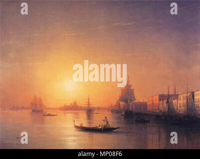 Venezia 1874. Ivan Aivazovsky (1817-1900) nomi alternativi Russo: Иван Константинович Айвазовский (Ivan Konstantinovič Ajvazovskij): armena Հովհաննես Այվազովսկի Descrizione Armenian-Russian pittore marino Data di nascita e morte 17 luglio 1817 (nel calendario giuliano) 19 aprile 1900 (nel calendario giuliano) Luogo di nascita e morte Teodosia Teodosia sede di lavoro Italia, Russia, Turchia competente controllo : Q181568 VIAF: 29803213 ISNI: 0000 0001 1049 6925 ULAN: 500021161 LCCN: N80103821 NLA: 36051069 WorldCat 679 Ivan Constantinovich Aivazovsky - Venezia Foto Stock