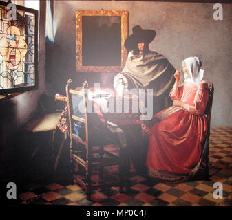 . Inglese: il bicchiere di vino . 29 giugno 2009, 11:49. pittura: Johannes Vermeer (1632-1675) nomi alternativi Johannes van der Meer, Jan Vermeer Jan Vermeer van Delft, Johannes Reyniersz. Descrizione Vermeer pittore olandese e commerciante di arte Data di nascita e morte 31 ottobre 1632 (battezzato) 15 dicembre 1675 (sepolta) Luogo di nascita e morte Delft Delft periodo di lavoro 1653-1675 sede di lavoro Delft (1653 - 1675) Autorità di controllo : Q41264 VIAF: 51961439 ISNI: 0000 0001 0901 268X ULAN: 500032927 LCCN: N79006488 NLA: 35580238 WorldCat fotografata da Rita Niland da Dordrecht, Paesi Bassi 1 Foto Stock