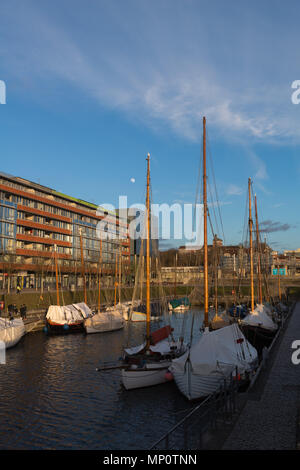 Campus Hoern am Ende der Kieler Foerde, Kiel Foto Stock