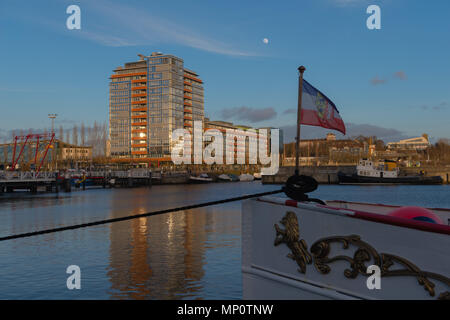 Campus Hoern am Ende der Kieler Foerde, Kiel Foto Stock