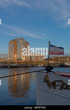 Campus Hoern am Ende der Kieler Foerde, Kiel Foto Stock