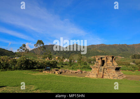 Il dieng plateau e monte prau è uno dei più belli destinazione nel centro di Giava, in Indonesia Foto Stock