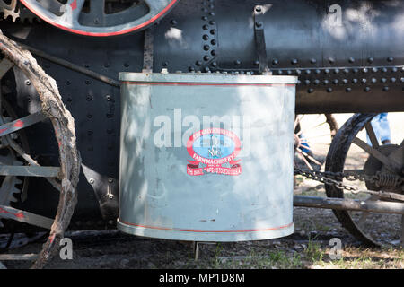 Antic trattore a vapore BMCo Foto Stock
