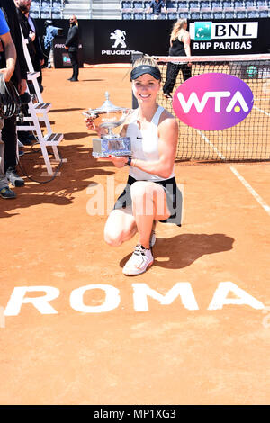 Roma, Italia. Il 20 maggio 2018. Elina Svitolina vincere l'Italiano open Tennis-Rome 20-Maggio-2018 nella foto Elina Svitolina Foto fotografo01 Credit: Indipendente Agenzia fotografica/Alamy Live News Foto Stock