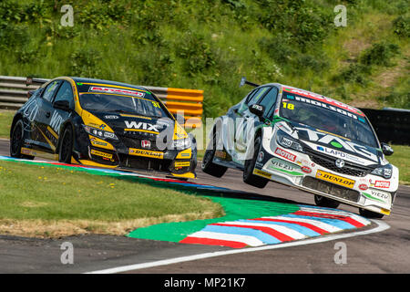 British Touring Car Championship 2018 Thruxton Foto Stock