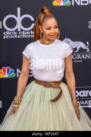 Las Vegas, NV, Stati Uniti d'America. Il 20 maggio 2018. Janet Jackson al 2018 Billboard Music Awards a MGM Grand Garden Arena di Las Vegas, Nevada, il 20 maggio 2018. Credito: Damairs Carter/media/punzone Alamy Live News Foto Stock