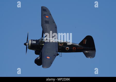 Westland Lysander III, V9367, G-AZWT, Shuttleworth Collection, Old Warden, Foto Stock