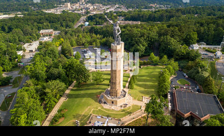 La statua di Vulcan, Vulcan Park, Birmingham, Alabama, STATI UNITI D'AMERICA Foto Stock