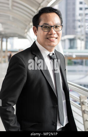 Il Portrait di bussinessman Foto Stock