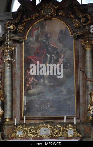 1219 Valentin Metzinger - Sv. Florijan Foto Stock