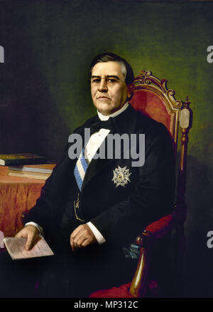 Juan Bravo Murillo. Español: Retrato del político español Juan Bravo Murillo (1803-1873). Deutsch: Spanischer Ministerpräsident Juan Bravo Murillo . 1877. 747 Juan Bravo Murillo Foto Stock