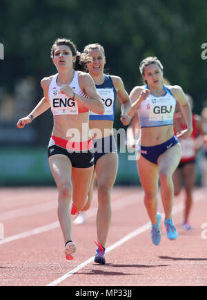 Mari Smith negli 800 m durante il Loughborough International Athletics Meeting presso lo Stadio Paula Radcliffe di Loughborough. PREMERE ASSOCIAZIONE foto. Data foto: Domenica 20 maggio 2018. Vedi la storia della Pennsylvania Athletics Loughborough. Il credito fotografico deve essere: David Davies/PA Wire. Foto Stock