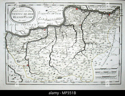 . Deutsch: des Landes unter der Enns Viertel ob Wiener-Walde dem. Nro. 123. Kolorierter Kupferstich . 1791/1792. Franz Johann Joseph von Reilly (1766-1820) nomi alternativi Reilly, Franz Johann Joseph von Descrizione editore austriaco e scrittore Data di nascita e morte 18 Agosto 1766 6 luglio 1820 Luogo di nascita e morte a Vienna il periodo di lavoro 1790 - 1800 Sede di lavoro autorità di Vienna : controllo Q113944 VIAF: 102371035 ISNI: 0000 0001 1839 240X LCCN: N88624007 GND: 118748017 SUDOC: 158784243 WorldCat 851 Mappa di Austria nel 1791-1792 da Reilly 123 Foto Stock