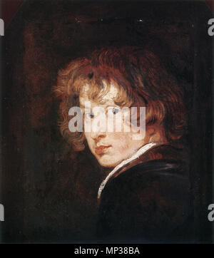 . Self-portrait . circa 1613. Anthony van Dyck (1599-1641) nomi alternativi Anthony van Dyck, Anthonie van Dyck, Anton van Dijck, Antonis van Deik, Antoon Van Dijk, Anthonis van Dyck, Antoine van Dyck Descrizione pittore fiammingo, disegnatore e incisore Data di nascita e morte 22 marzo 1599 9 dicembre 1641 Luogo di nascita e morte Anversa Blackfriars, Londra sede di lavoro Anversa (1609-1610, 1615-1620), Londra (1620-marzo 1621), Zaventem (1621), Genova (ottobre 1621-febbraio 1622), Roma (febbraio 1622-luglio 1622), Firenze (1622), Bologna (1622), Venezia (1622), Roma (1623), Mantova (1 Foto Stock