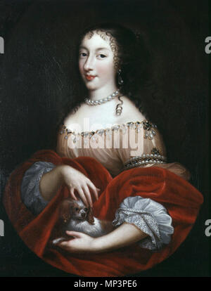 1029 la principessa Henrietta Anne d'Inghilterra, duchessa di Orléans di Pierre Mignard Foto Stock