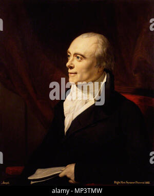 Da George Francis Joseph, olio su tela, 1812 . Inglese: Spencer Perceval (1762-1812) . 1812. George Francis Joseph 1134 Spencer Perceval Foto Stock