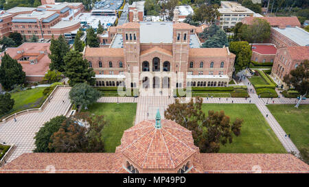 Royce Hall, Dickson corte, UCLA Campus, Università di California a Los Angeles in California Foto Stock