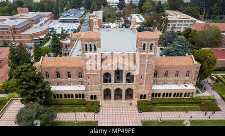 Royce Hall, Dickson corte, UCLA Campus, Università di California a Los Angeles in California Foto Stock