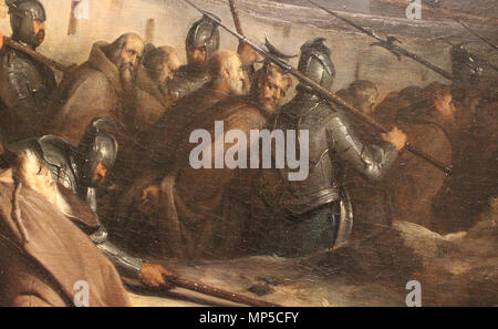 806 Les Cordeliers. Épisode du siège de Metz da Laurent Charles Maréchal 04 Foto Stock