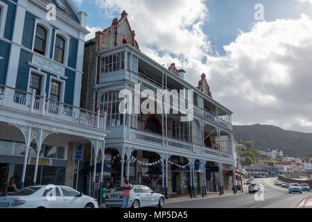 La storica British Hotel nella Città di Simon, Sud Africa Foto Stock