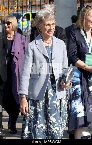 La Duchessa di Gloucester assiste la RHS Chelsea Flower Show presso il Royal Hospital Chelsea, Londra. Foto Stock