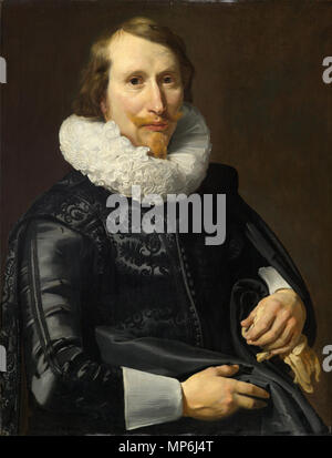 . Inglese: Ritratto di un gentiluomo. Thomas de Keyser. c. 1626. North Carolina Museum of Art, tramite Google istituto culturale. w x55.1 H71.8 cm . circa 1626. Thomas de Keyser (1596-1667) nomi alternativi Thomas de Keijser, Thomas Hendricksz. de Keijser, Thomas de Keijzer, Thomas Hendricksz. de Keijzer, Thomas Hendricksz. de Keyser, Thomas de Keyzer, Thomas Hendricksz. de Keyzer Descrizione pittore olandese e architetto Data di nascita e morte 1596 7 Giugno 1667 (sepolta) Luogo di nascita e morte Amsterdam Amsterdam periodo di lavoro tra circa 1611 e circa 1667 sede di lavoro autorità di Amsterdam Foto Stock