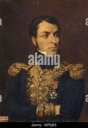 Jean Louis Ebenezer, comte Reynier, Général de division (1771-1814) 1836, commissionato da Louis Philippe I nel 1836. 983 Philippoteaux - Generale Jean Louis Ebenezer Foto Stock