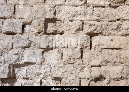 Vecchio muro di mattoni Foto Stock