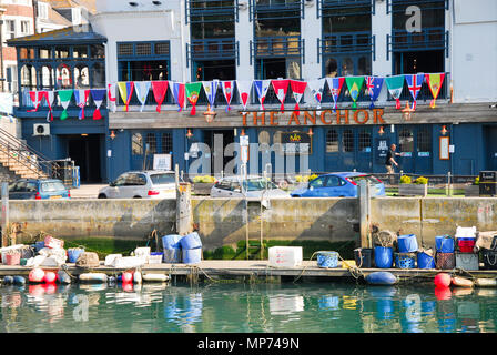 Weymouth. 21 maggio 2018. Il weekend è stupenda meteo continua nella nuova settimana nel soleggiato, Weymouth Dorset Credito: stuart fretwell/Alamy Live News Foto Stock