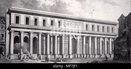 . Inglese: Veduta della facciata della École de Chirurgie (Scuola di Chirurgia), Parigi . Il XVIII secolo. Architetto: Jacques Gondouin (1737-1818) nomi alternativi Jacques Gondoin Descrizione architetto francese Data di nascita e morte 7 Giugno 1737 29 dicembre 1818 Luogo di nascita e morte Saint-Ouen, Seine-Saint-Denis Parigi sede di lavoro Francia competente controllo : Q722829 VIAF: 51991937 ISNI: 0000 0000 6662 7915 ULAN: 500015784 LCCN: nr93020660 GND: 122382692 WorldCat artista grafico: Sconosciuto 689 Jacques Gondouin - Ecole de Chirurgie Foto Stock