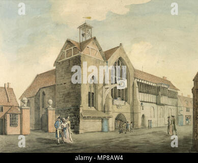 Libera Scuola, Coventry. Inglese: l'Ospedale di San Giovanni Battista in Hales Street, Coventry. Questo è stato il sito del re Henry VIII scuola dopo il 1558. Questa è la foto di un edificio elencato numero 1320431. . 1793. 716 Jeayes FreeSchool HAGAM Foto Stock