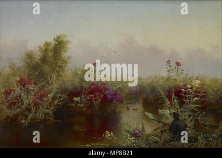 Duck Hunting 1867. 717 Jerome B. Thompson - Duck Hunting - Google Art Project Foto Stock