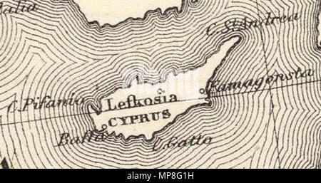 . Inglese: Johnson Europa pubblicato da Johnson e Ward. Pub Titolo: Johnson è di nuovo illustrato (lamiera di acciaio) la famiglia Atlas, con geografia fisica, e con descrizioni geografiche, statistiche e storiche ... Da Richard Swainson Fisher, M.D. ... Mappe compilato, trafilato e inciso sotto la supervisione di J.H. Colton e A.J. Johnson. New York: Johnson e Ward, successori di Johnson e Browning (successori J.H. Colton e società,) n. 113 Fulton Street. 1865. Iscritti ... Mille ottocento sessantaquattro, da A.J. Johnson ... New York. Nota: a pieno colore. Mostra, tra le altre Foto Stock