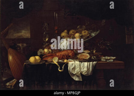 Ancora vita 1650s. 738 Joris Van Son - Still-Life - WGA21640 Foto Stock