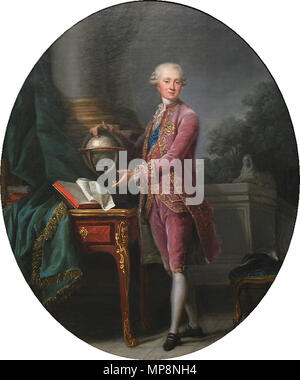 . Inglese: Karl von Nassau-Siegen . 1776. Elizabeth Louise Vigee-LeBrun 759 Karl von Nassau-Siegen Foto Stock