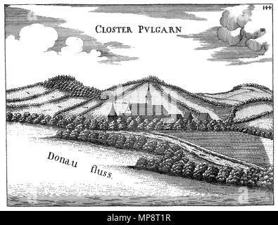 . Deutsch: Kloster Pulgarn. Kupferstich aus der topographia" Austriae superioris modernae . 1674. Georg Matthäus Vischer (1628-1696) nomi alternativi Georg Mathias Vischer Descrizione cartografo austriaco e incisore, Data di nascita e morte 22 Aprile 1628 13 dicembre 1696 Luogo di nascita e morte di Wenns (Tirolo, Alto Adige) Autorità di Linz controllo : Q86223 VIAF: 2771891 ISNI: 0000 0000 6659 9395 ULAN: 500091493 NLA: 35852058 GND: 118768646 769 Kloster Pulgarn (Vischer) Foto Stock