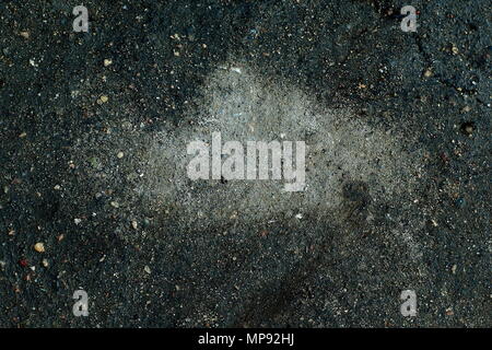 Sfondo astratta fatta di piccole pietre di colore nero Foto Stock