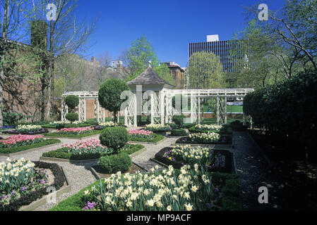 1988 molla storico BLOSSOMS Horticultural Society giardino di Filadelfia in Pennsylvania USA Foto Stock