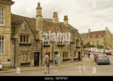 Bradford on Avon Bridge Street Foto Stock